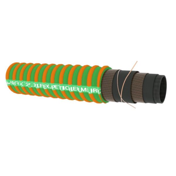 2" GREEN/ORANGE HELIXDROP HOSE