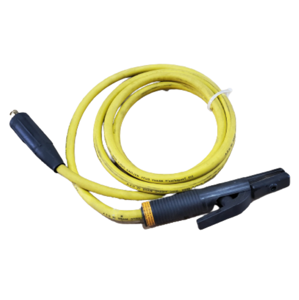 2/0 x 10ft YELLOW Welding cable LC40 MALE & ROD HOLDER LENCO AF-25